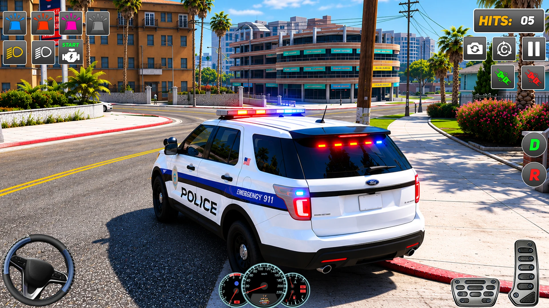 US Cop Game Police Chase screenshot