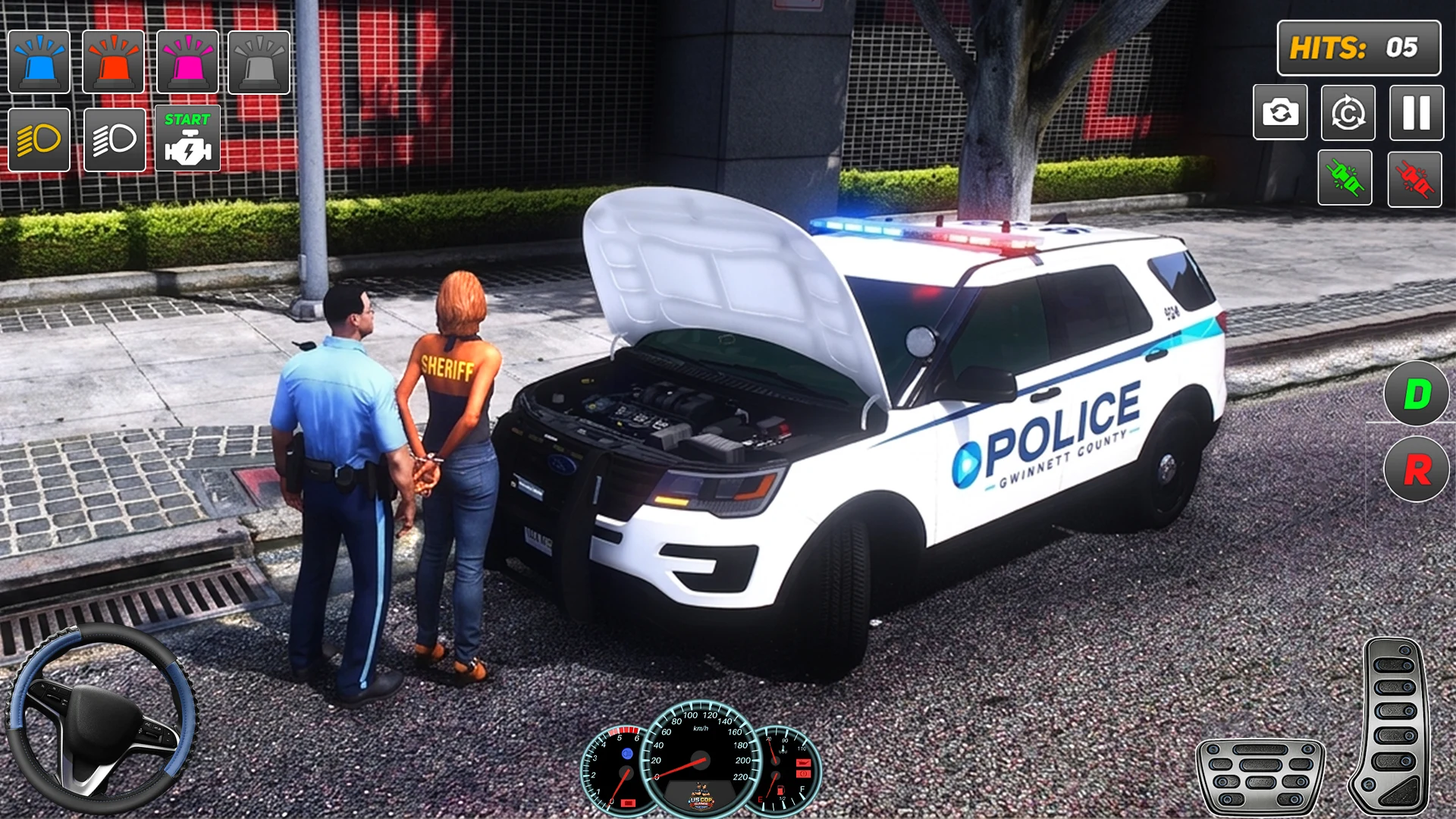 US Cop Game Police Chase screenshot