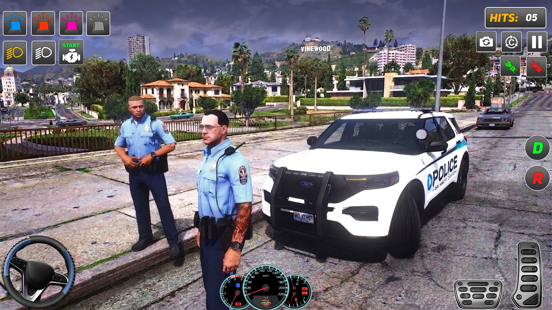 US Cop Game Police Chase screenshot
