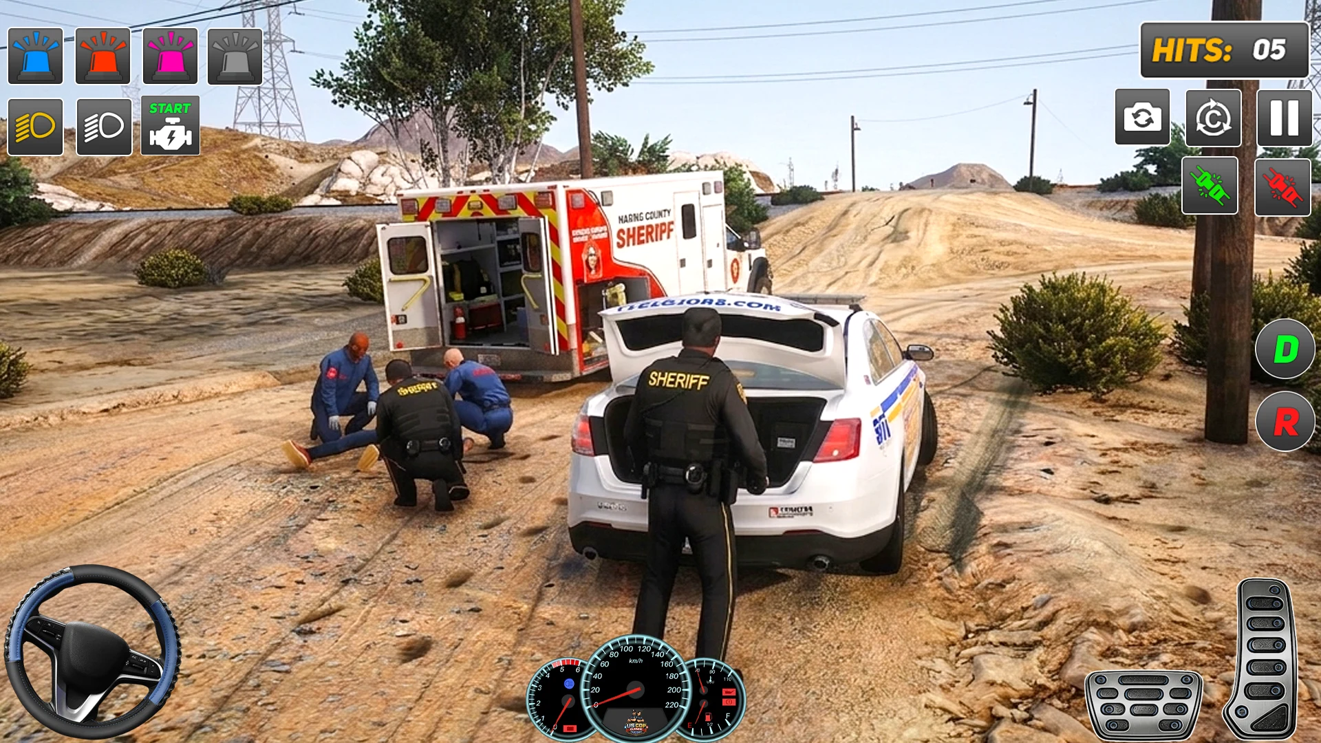 US Cop Game Police Chase screenshot