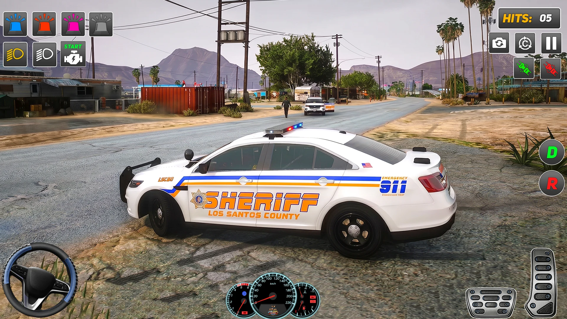 US Cop Game Police Chase screenshot