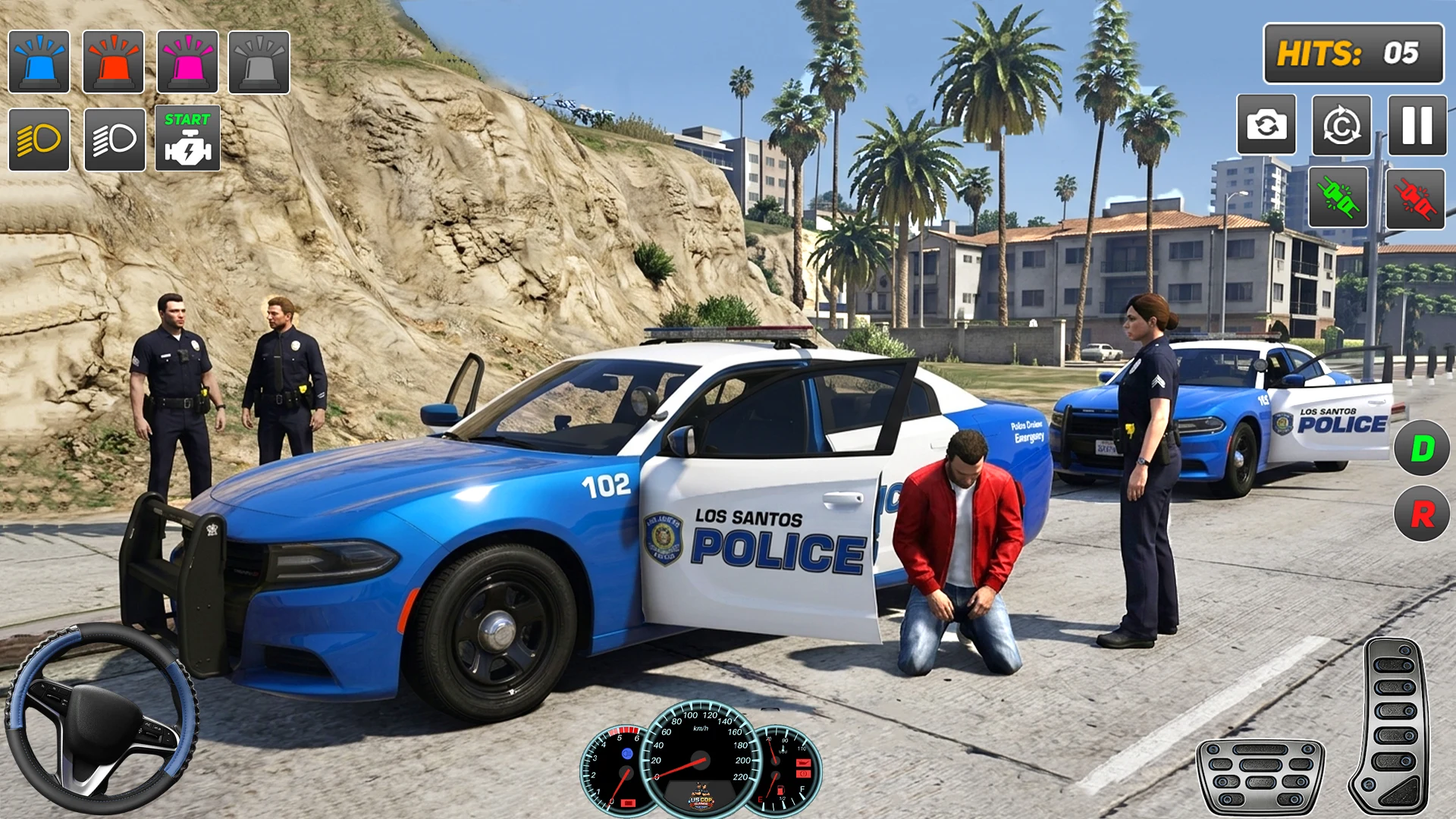 US Cop Game Police Chase screenshot